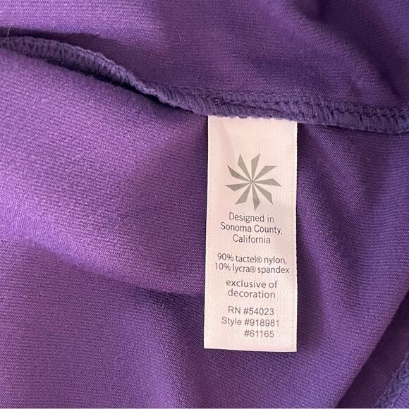 Athleta Suedy Lady Athletic Dress Nightshade Purple - Picture 7 of 10